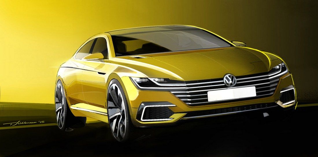 Новый Volkswagen Passat CC: первые фото