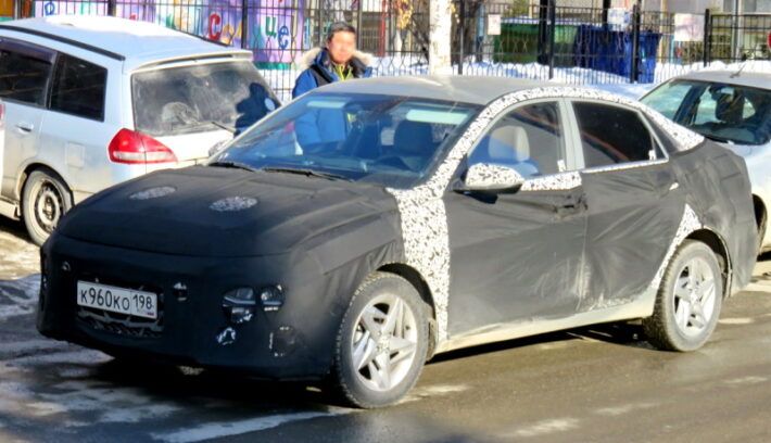 Начались испытания модели Hyundai Solaris нового поколения для России