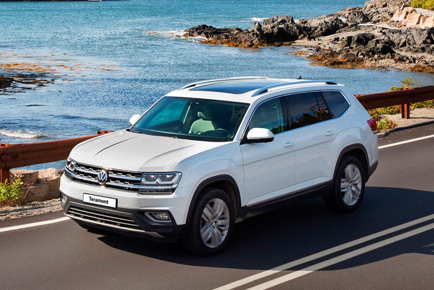 Volkswagen Teramont для России получил новое оснащение