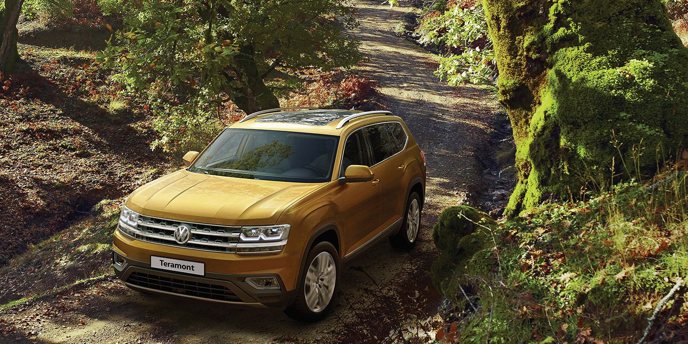 Volkswagen рассказал о семиместном кроссовере Teramont для России  