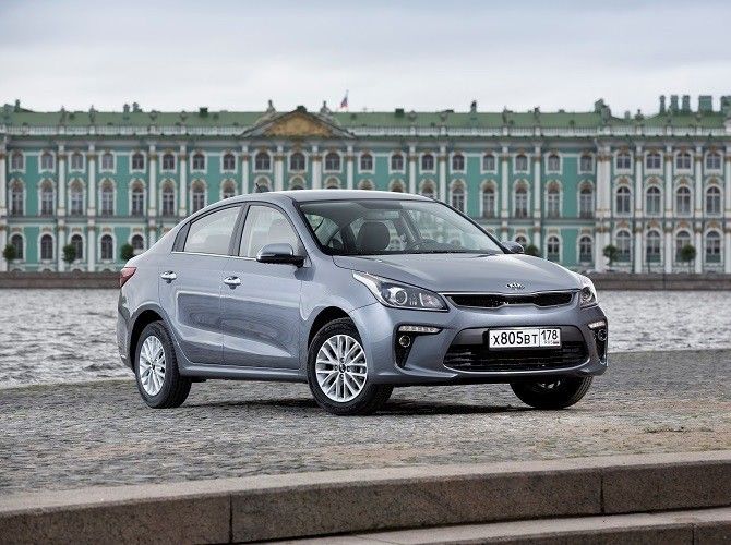 Седан KIA Rio вновь подорожал 