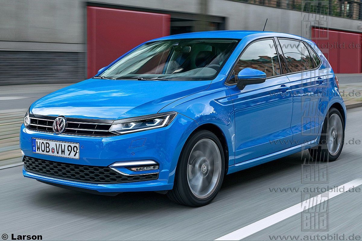 Новый Volkswagen Polo сфотографировали во время испытаний