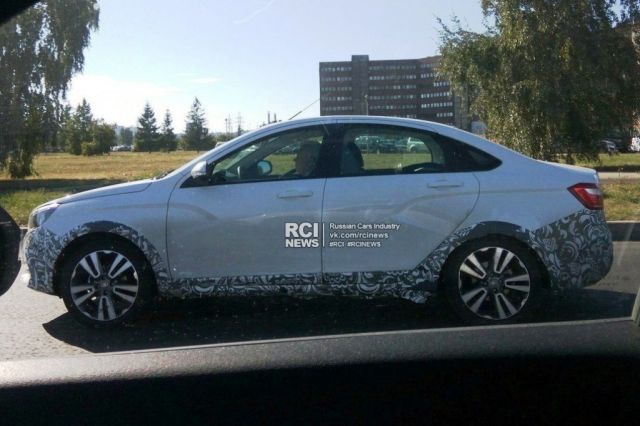 В Тольятти замечен cедан LADA Vesta Cross 