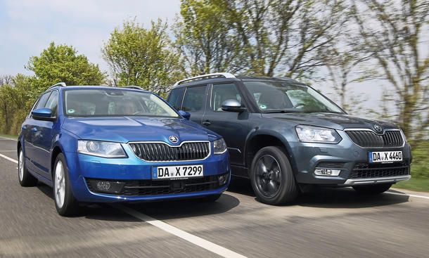 У Skoda масло потечет (на самом деле не успеет)
