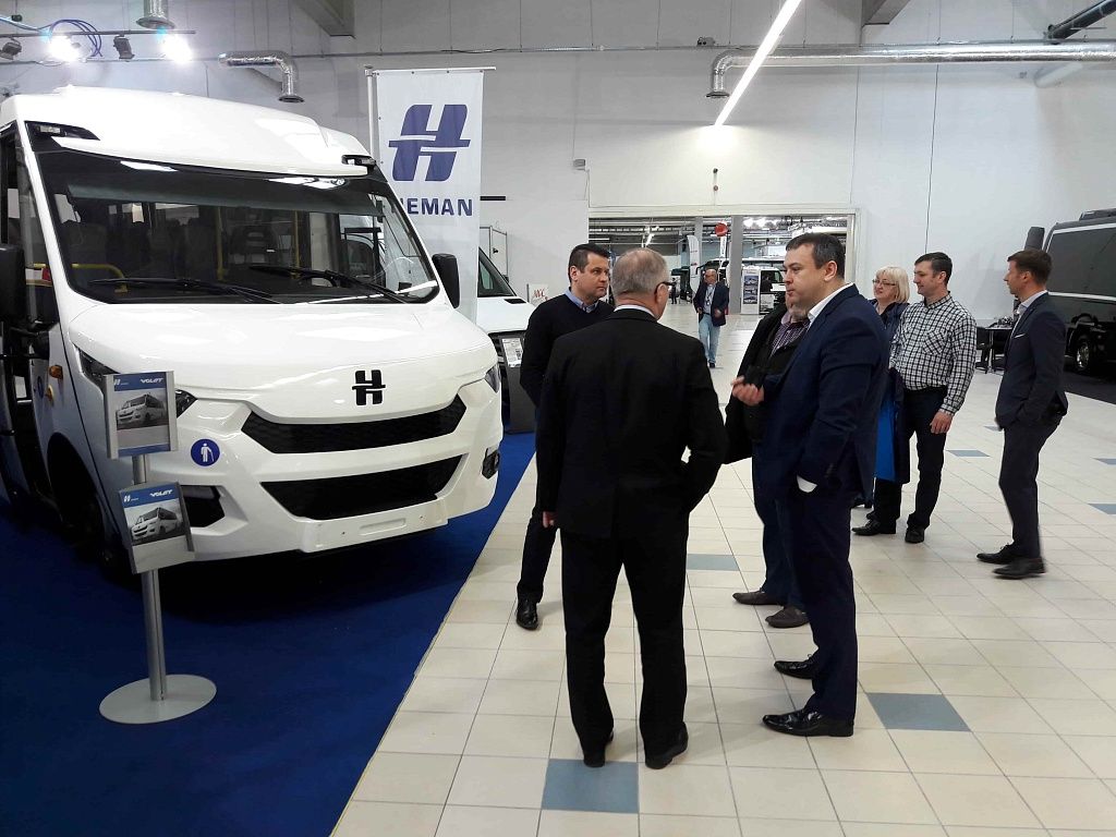 Красавец «НЕМАН» на выставке WARSAW BUS EXPO - 2017