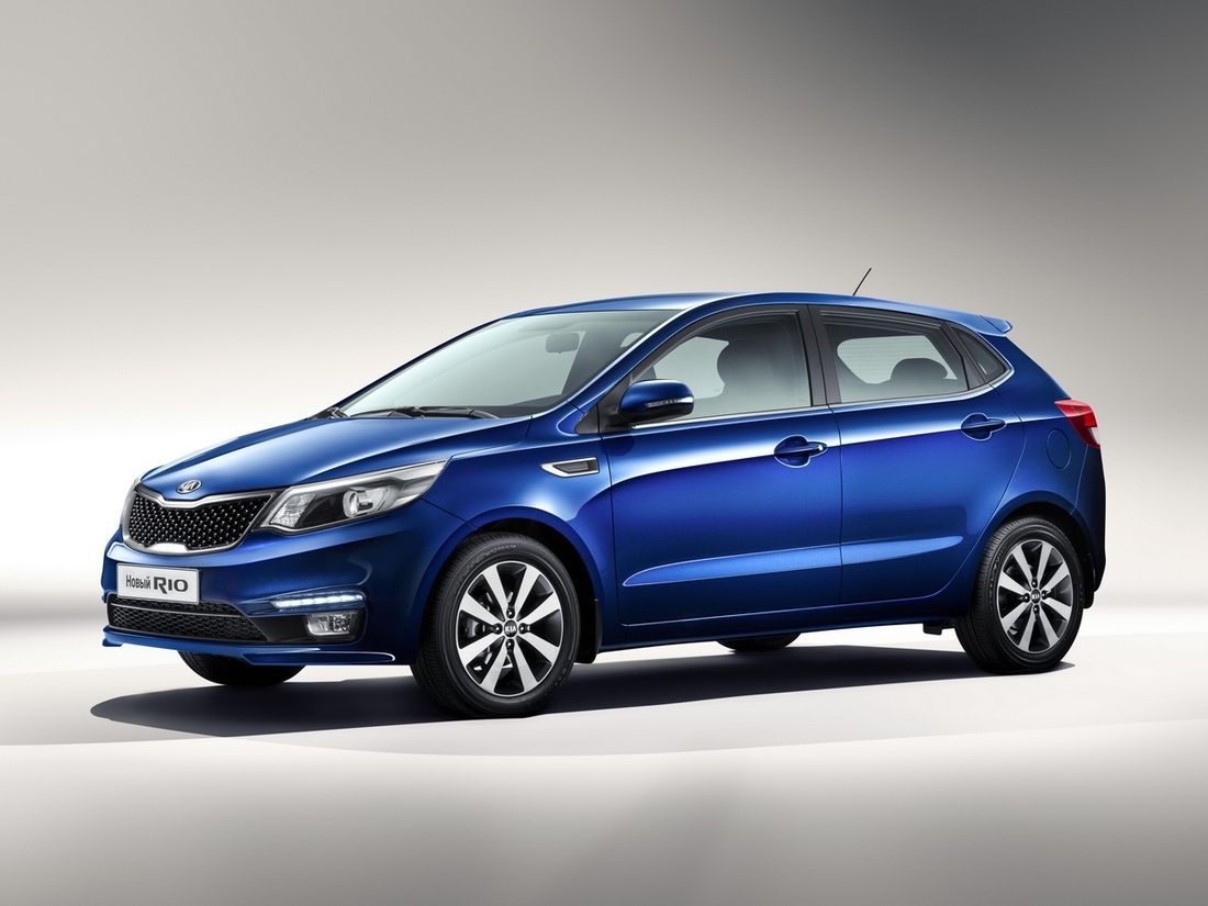 Начались продажи рестайлингового хэтчбека KIA Rio