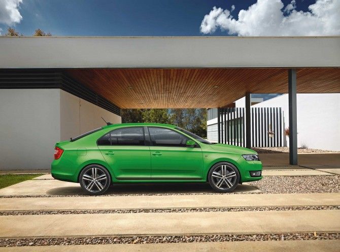 Skoda сделала Rapid ярче