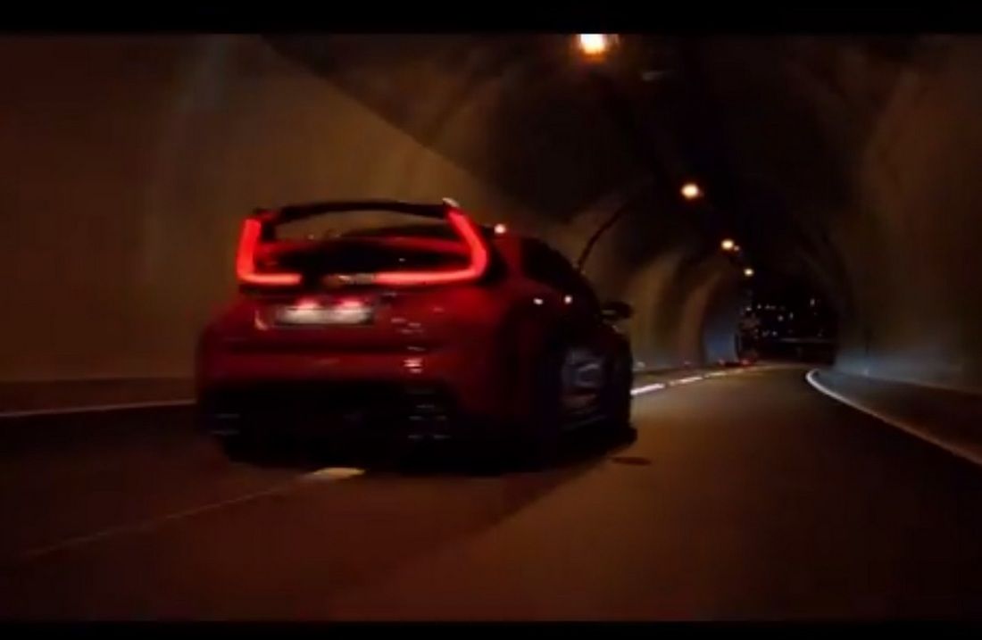 Самую крутую Honda показали на видео