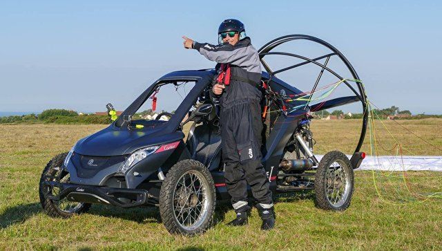 Через Ла-Манш на летающей машине