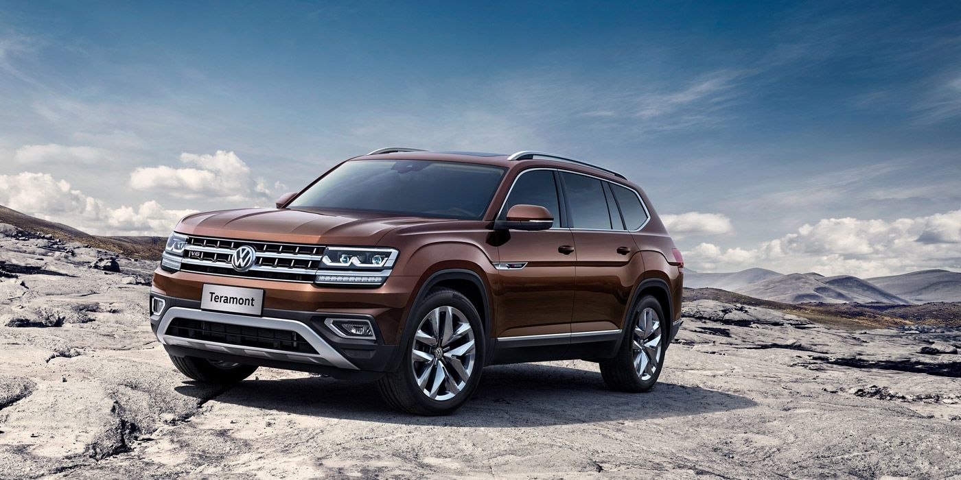 Volkswagen анонсировал семиместный кроссовер Teramont для России  