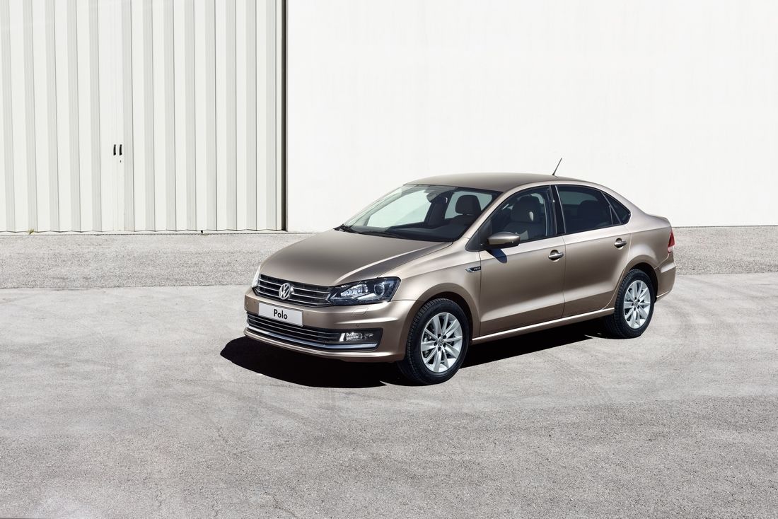 Официально: обновлённый VW Polo Sedan для России 
