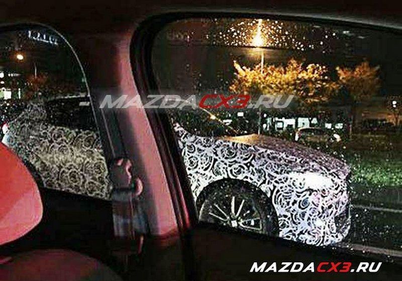 Россияне первыми рассекретили маленький кроссовер Mazda