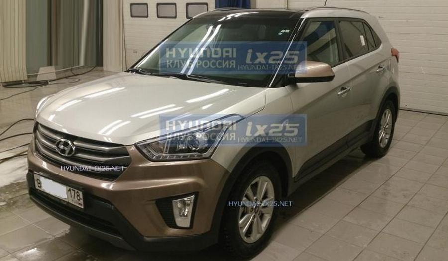 В России будут собирать новый кроссовер Hyundai. Первое фото модели