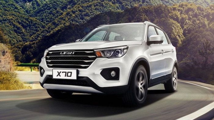 Lifan X70 приехал на российский рынок