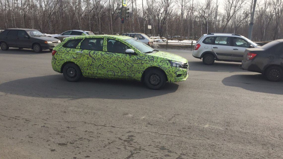 Универсал Лада Веста начал «раздеваться»