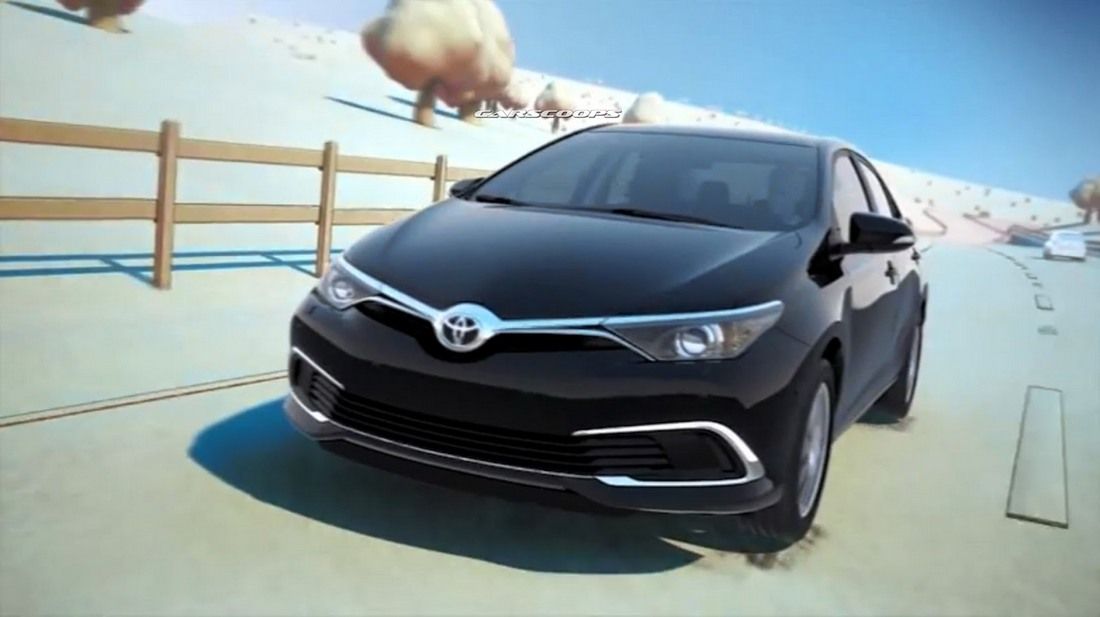 В Сеть попали изображения таинственной Toyota Corolla