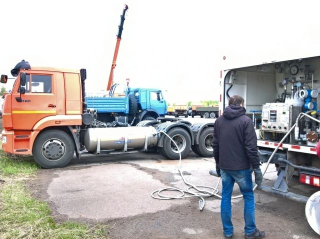 Впервые в России: КАМАЗ выпустил автомобили на сжиженном газе