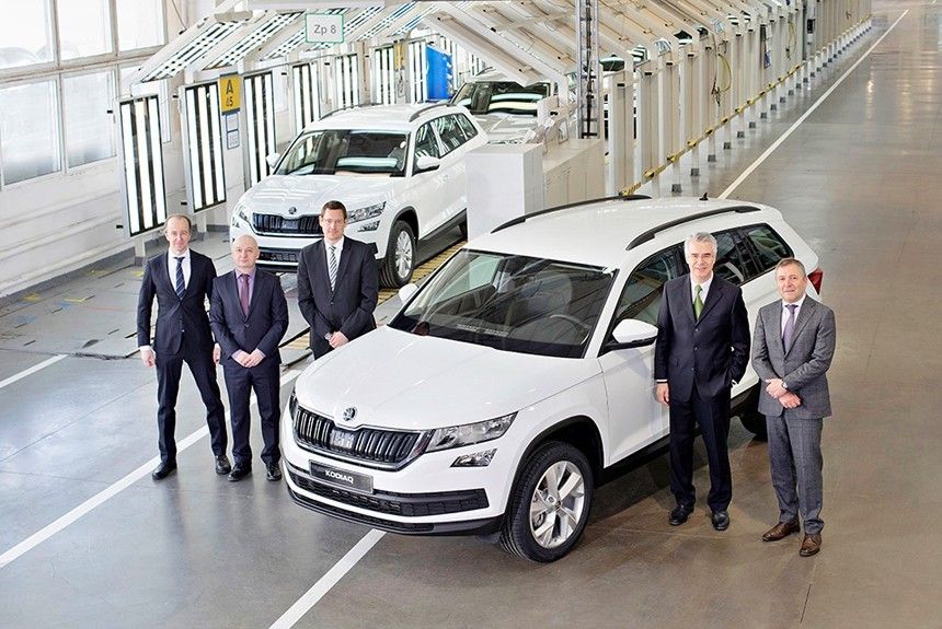  ГАЗ начал контрактную сборку кроссоверов Skoda Kodiaq