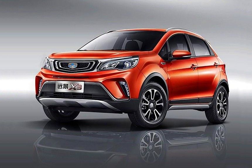 Представлен маленький паркетник Geely Vision X3 