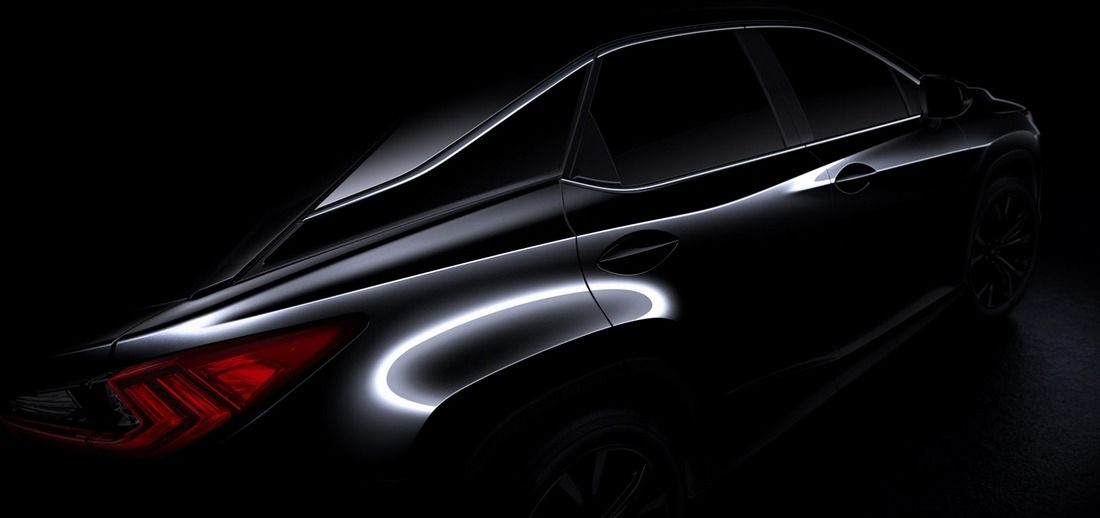 Появились первые фото и видео нового кроссовера Lexus RX 