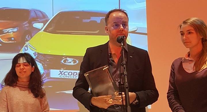 LADA получила награду за дизайн Vesta, концептов Vesta Cross и X CODE. 
