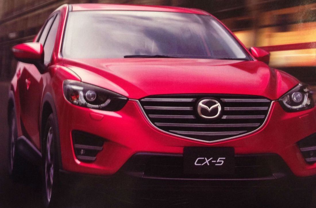 Раскрыта внешность обновлённого кроссовера Mazda CX-5