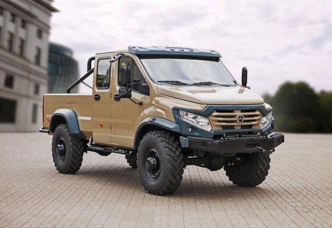 «Группа ГАЗ» разработала внедорожный пикап «Вепрь Next»