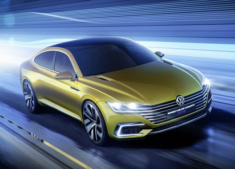 Volkswagen показал новое «четырехдверное купе»   