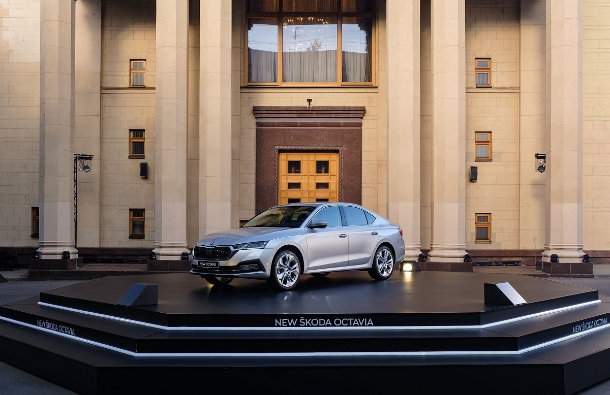 Видеопрезентация новой ŠKODA OCTAVIA в Премьера-Центр