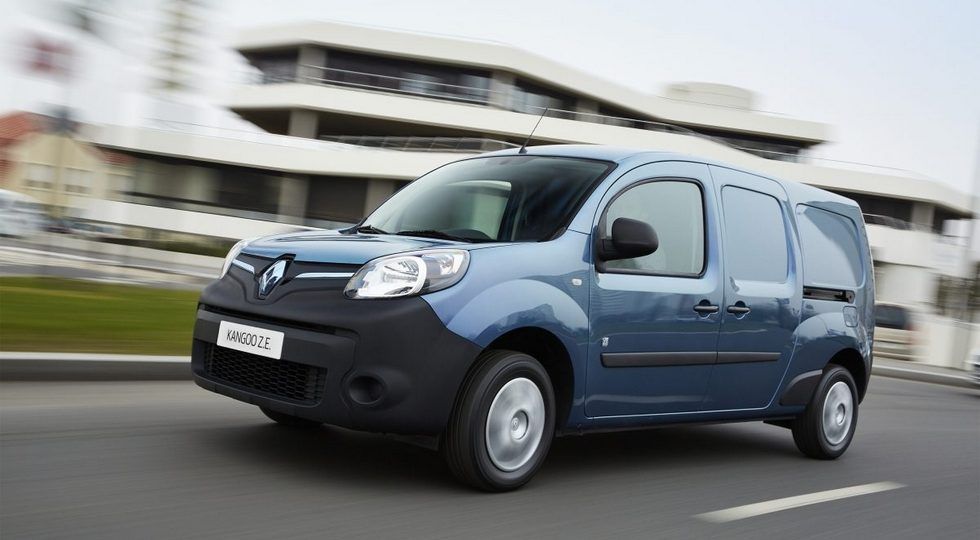 Kangoo Z.E. добрался до России