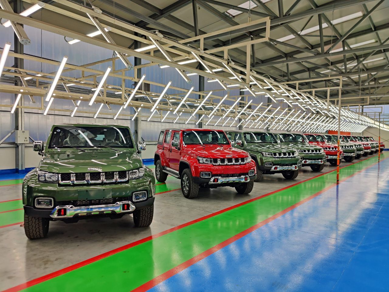 В Калининграде будет производится новая модель BAIC BJ40
