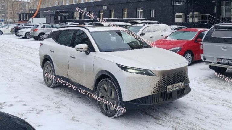 Omoda C7 уже на испытаниях в Тюмени