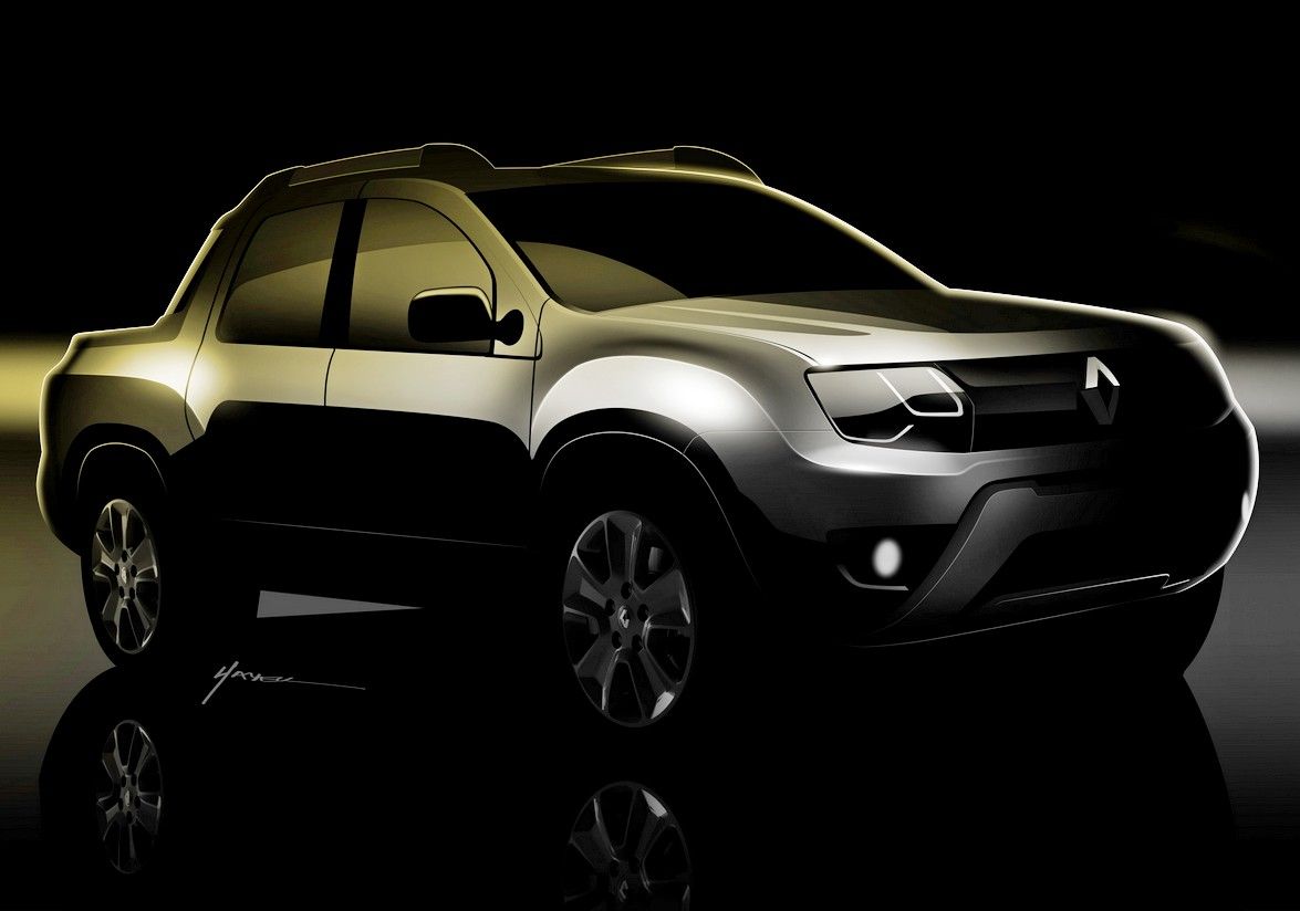 Официально: компания Renault показала пикап Duster