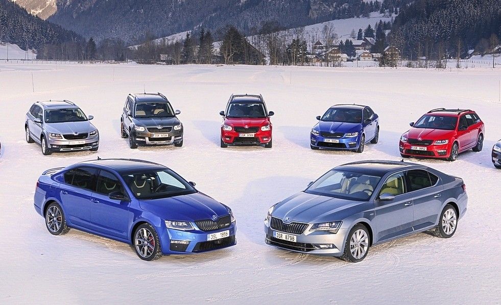 Все новые цены на модельный ряд Skoda