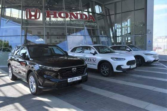 В России начались продажи восьми моделей марки Honda