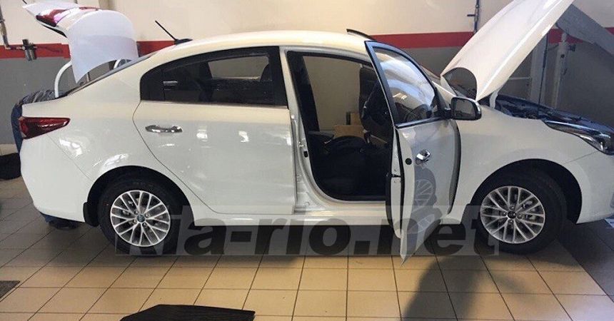 Каким будет KIA Rio из Питера