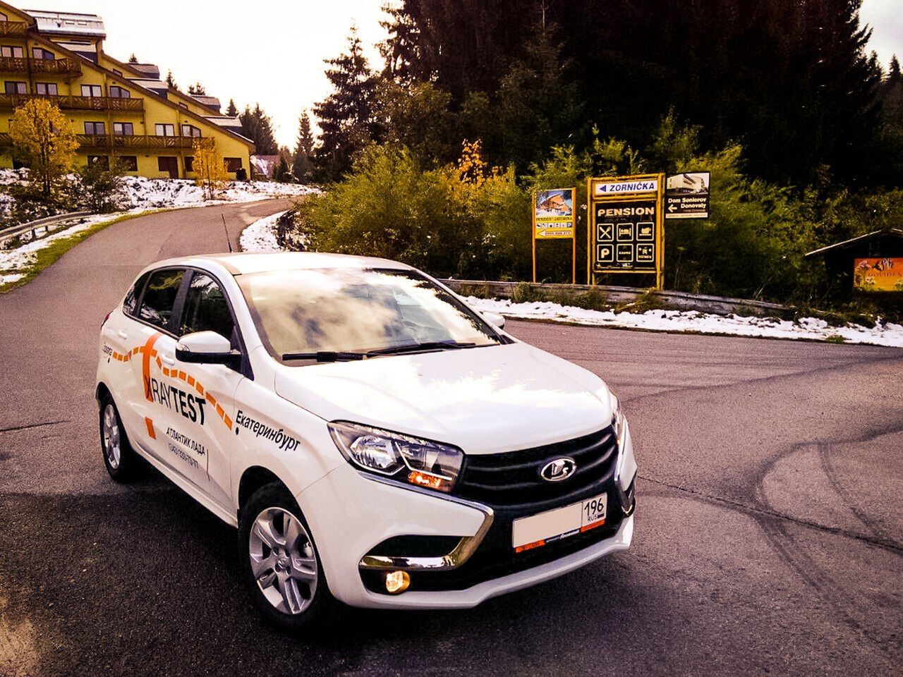 LADA XRAY поехал в Европу