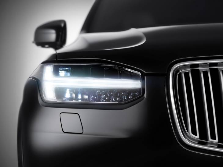 Volvo показала кусочек нового вседорожника