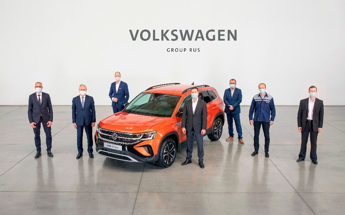 Volkswagen начал производство нового кроссовера Taos в России