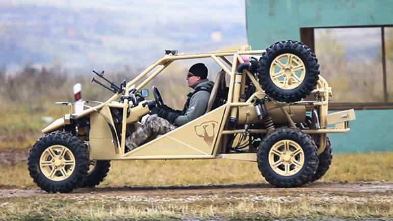 В Чечне начинается выпуск «боевого багги»