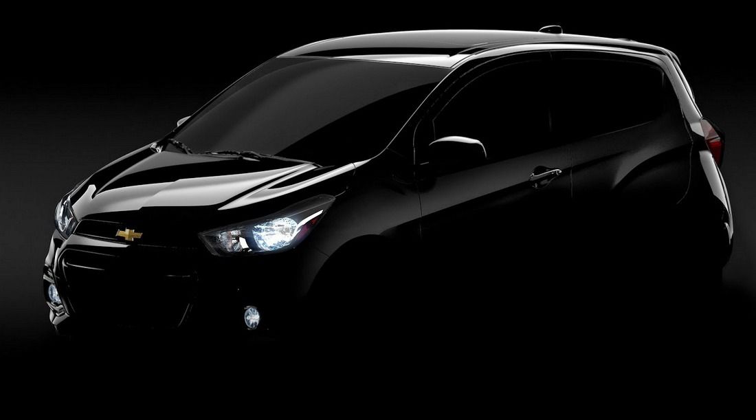 Появилось первое официальное фото нового Chevrolet Spark 