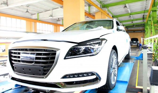 «Автотор» начал производство нового седана Genesis G80