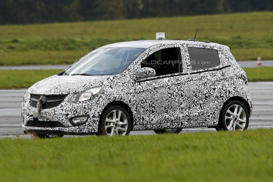Фотошпионы застукали самый дешёвый Opel