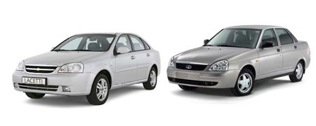 Chevrolet и ВАЗ