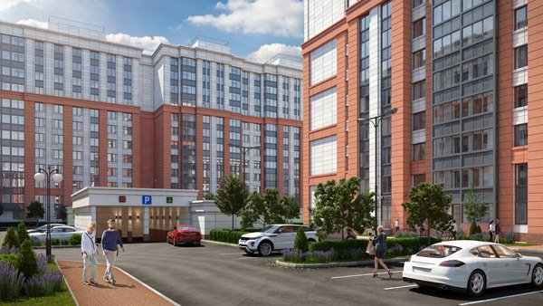 Паркинг в ЖК «Новом Лесснер» 