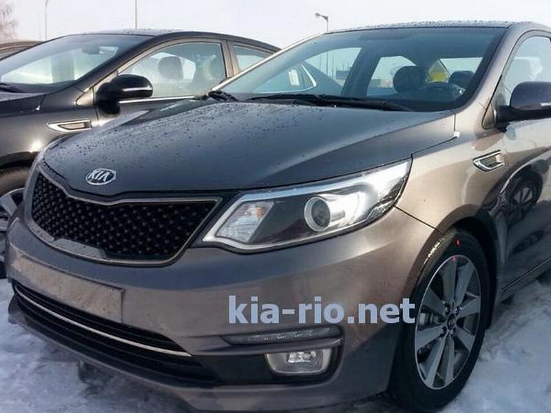 Обновлённый KIA Rio уже добрался до российских дилеров