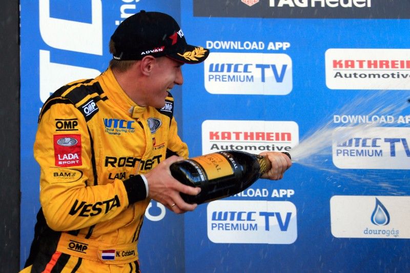 Ник Катсбург на LADA Vesta завоевал пятый подиум в Чемпионате мира WTCC-2016