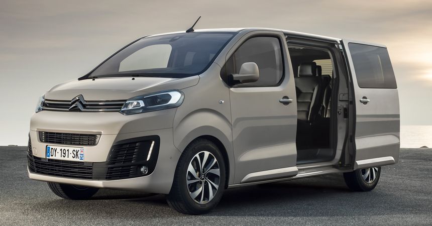 Микроавтобусы Peugeot Traveller и Citroen SpaceTourer: цены в России