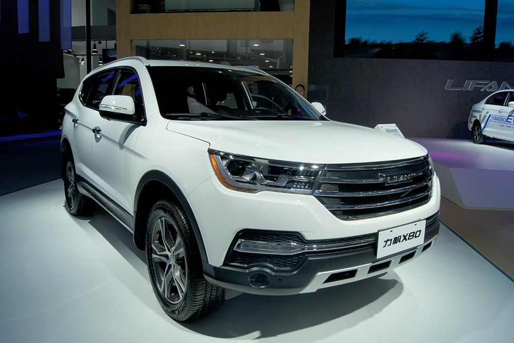 Lifan привезет в Россию новый флагманский кроссовер X80