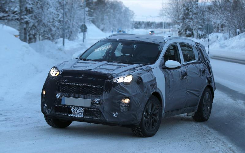 Новый KIA Sportage опять «засветился» перед фотошпионами